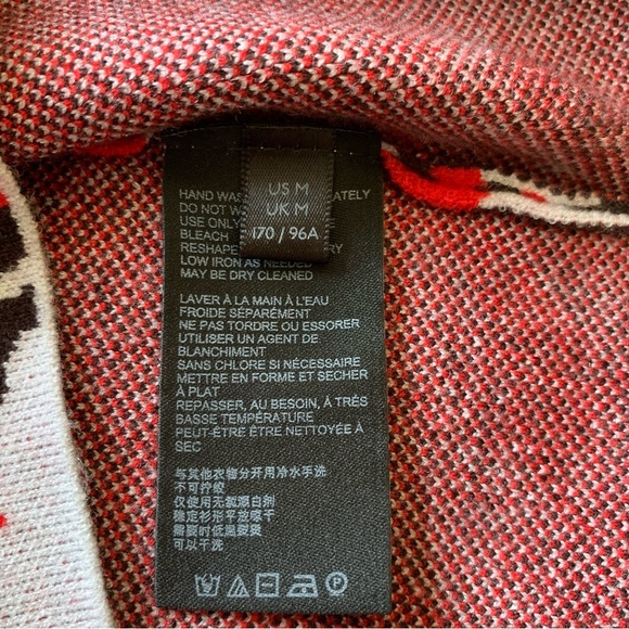 NWT Anthropologie Lizzie Mock Neck Sweater Size M Cozy Soft Knit Floral Print - Picture 13 of 16